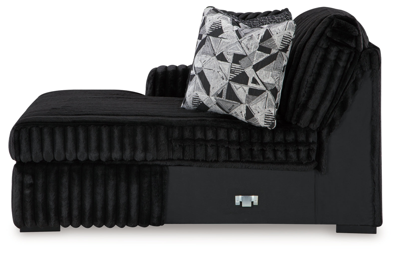 Midnight-Madness 3-Piece Sectional with Chaise
