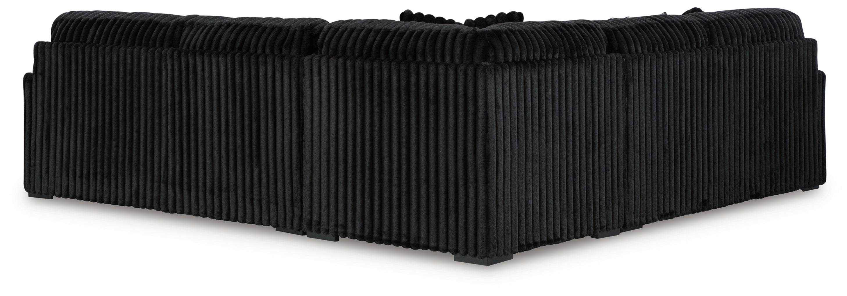 Midnight-Madness Sectional with Chaise