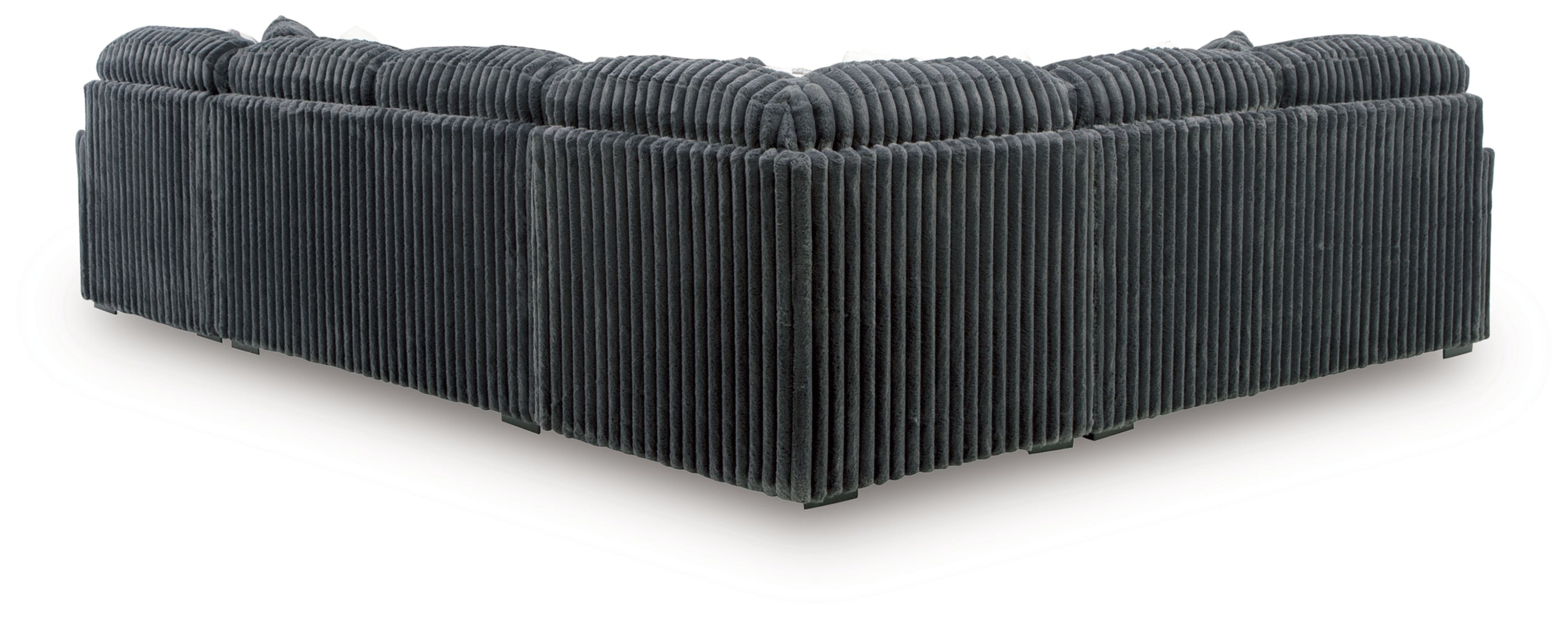 Midnight-Madness 4-Piece Sectional with Chaise