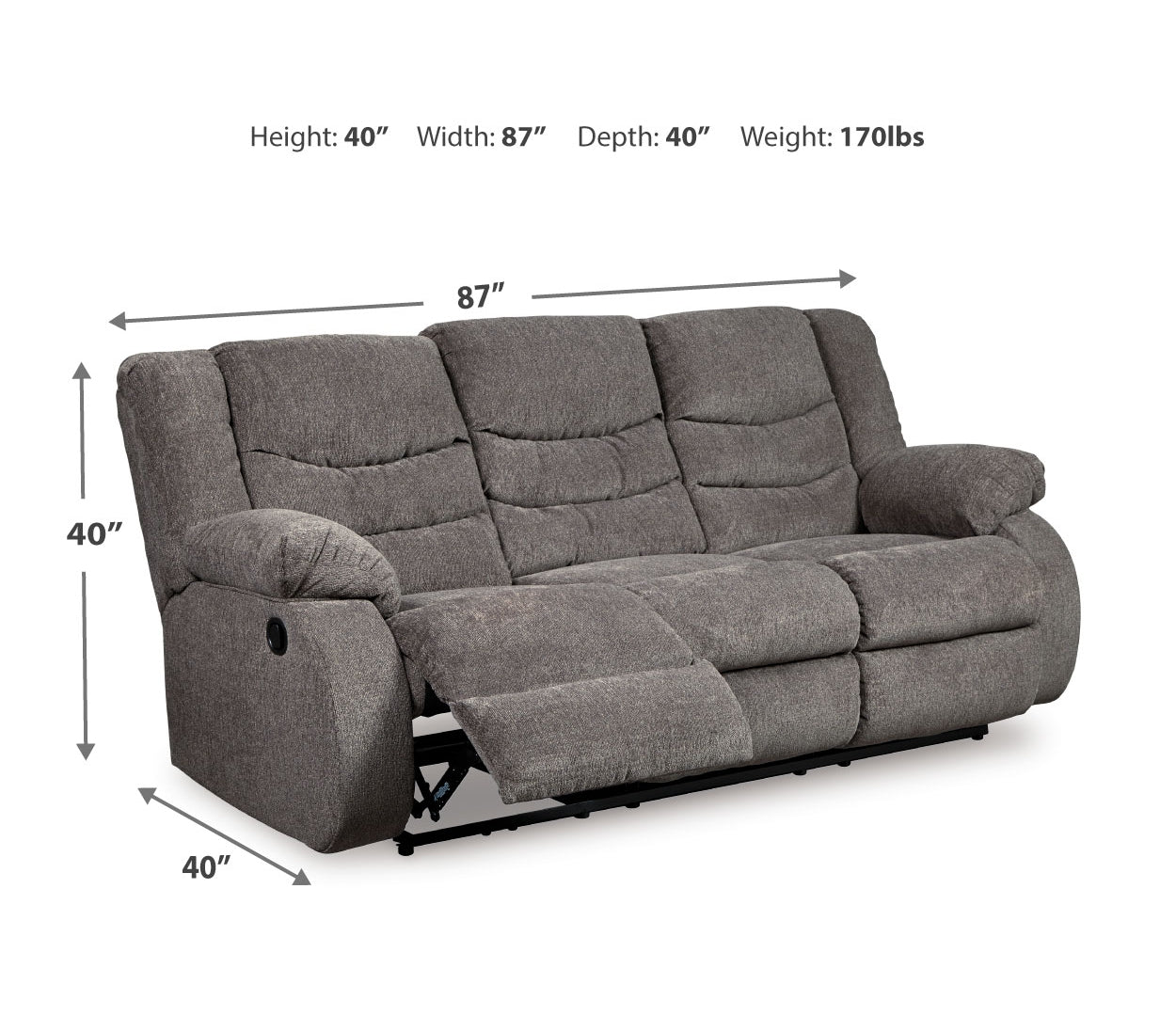 Tulen Reclining Sofa