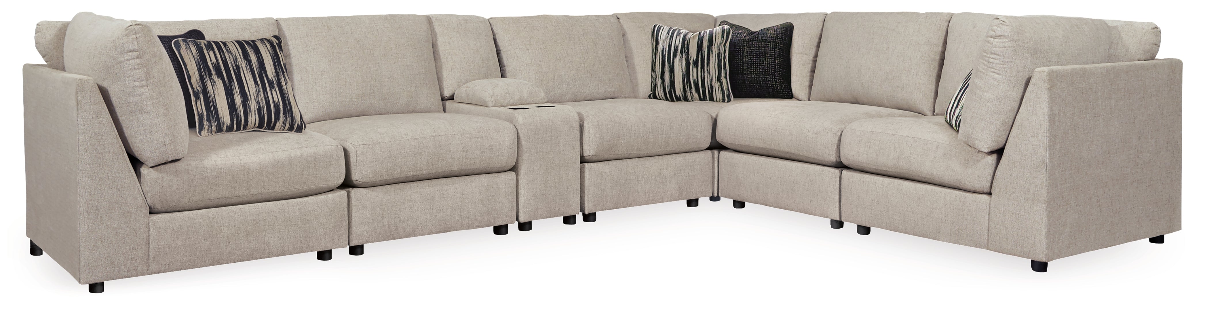 Kellway 6-Piece Sectional with Ottoman