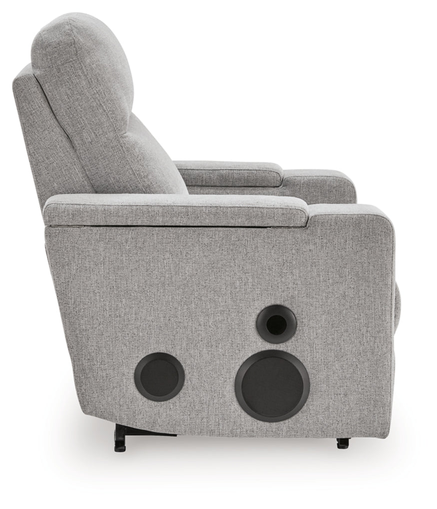 Landdin Glider Power Reclining w/Audio System