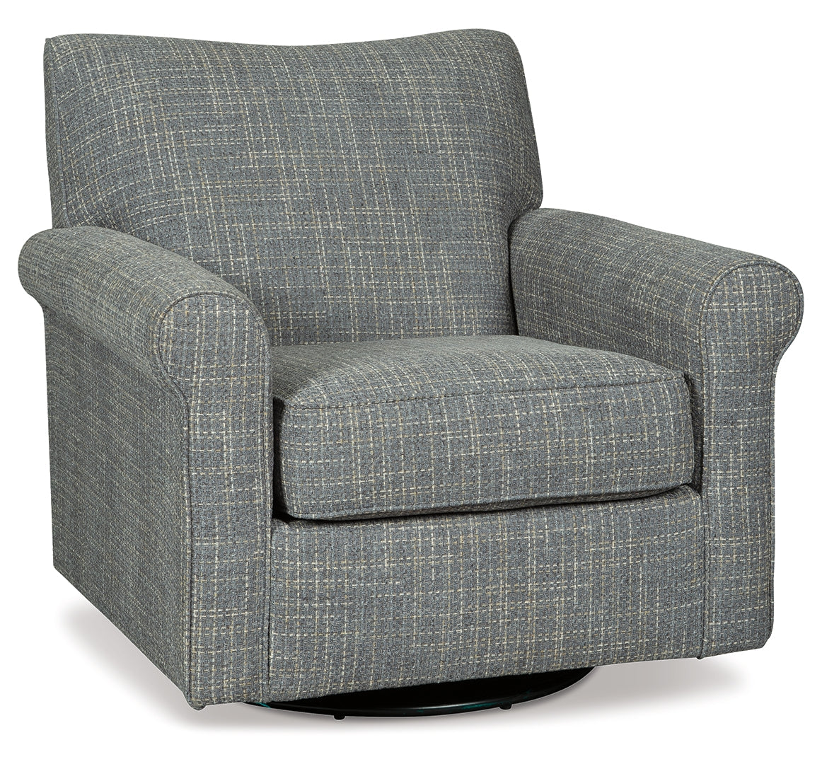 Renley Swivel Glider Accent Chair