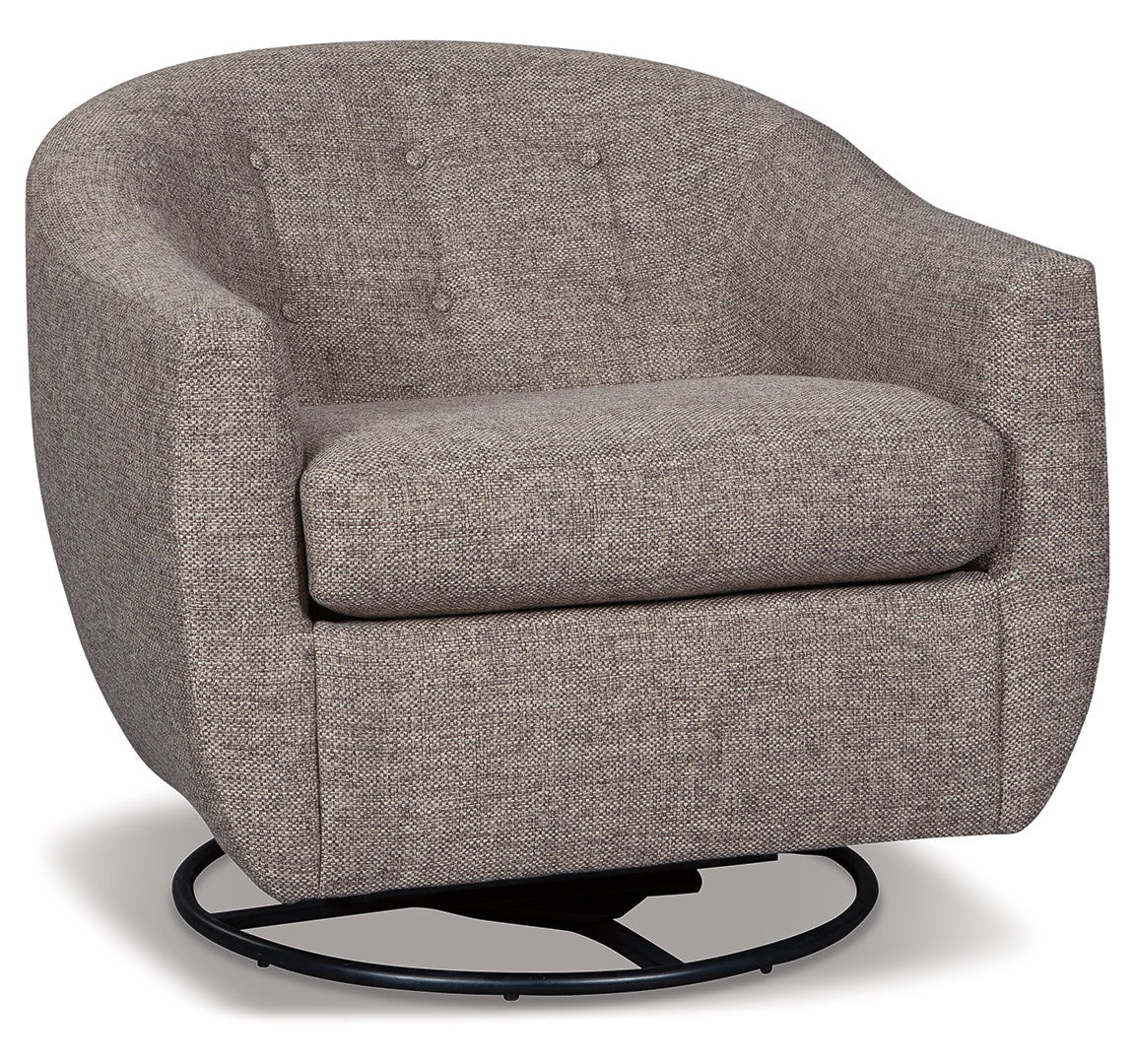 Upshur Swivel Glider Accent Chair