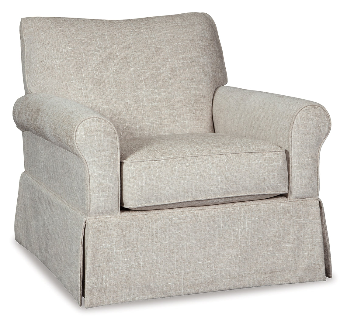 Searcy Swivel Glider Accent Chair