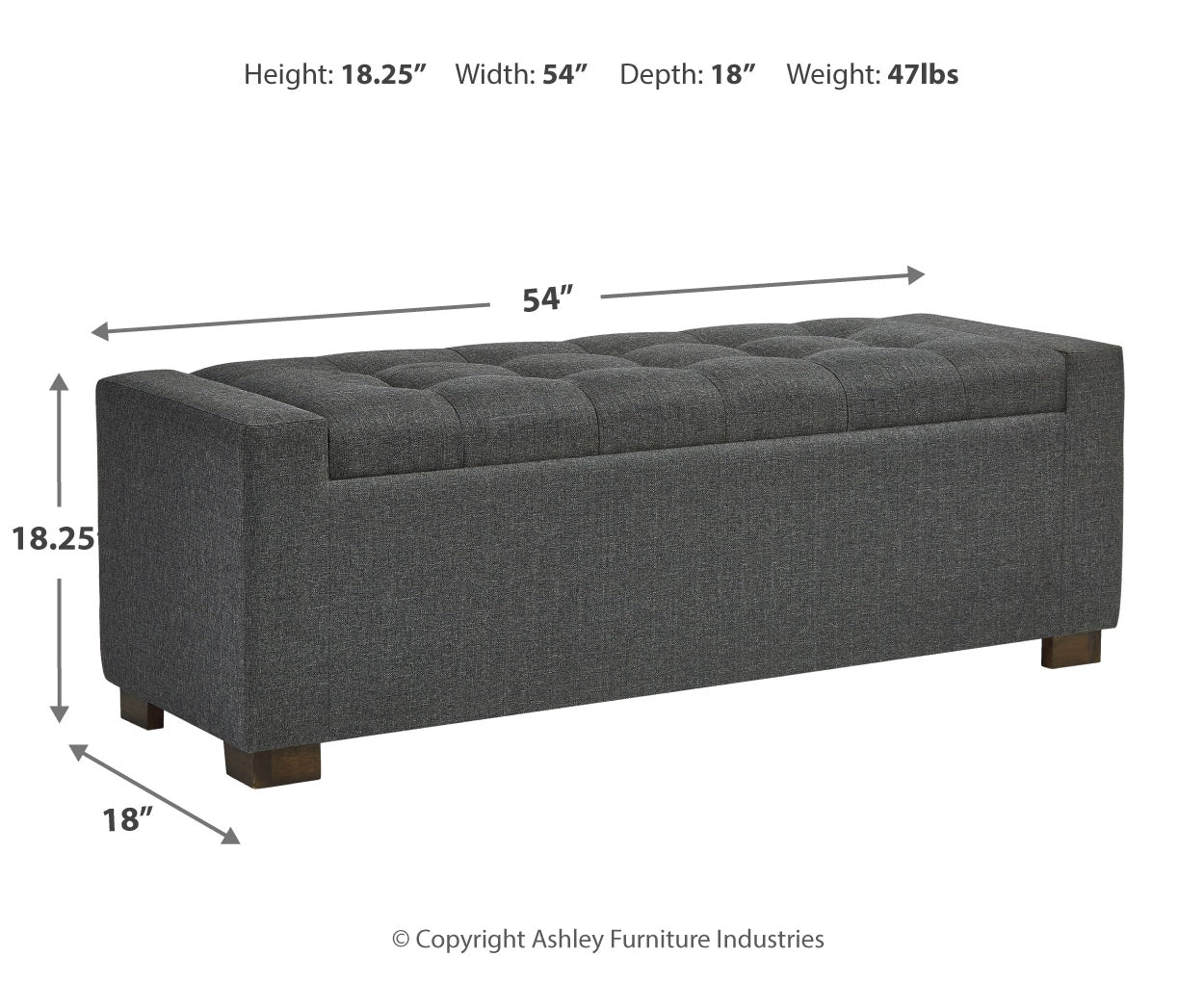 Cortwell Storage Bench