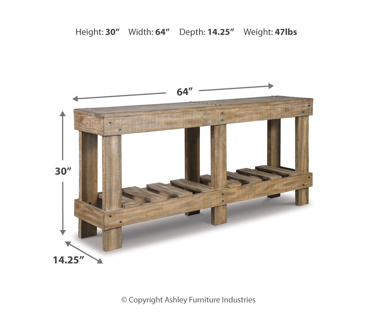 Susandeer Console Sofa Table