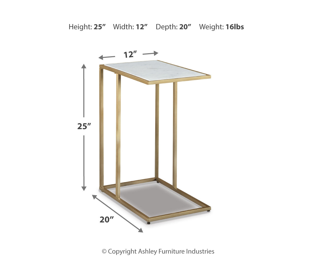 Lanport Accent Table