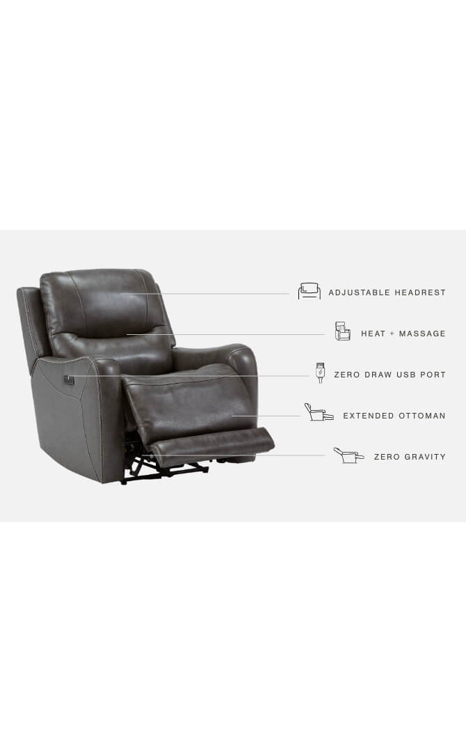 Galahad Zero Wall Recliner w/PWR HDRST