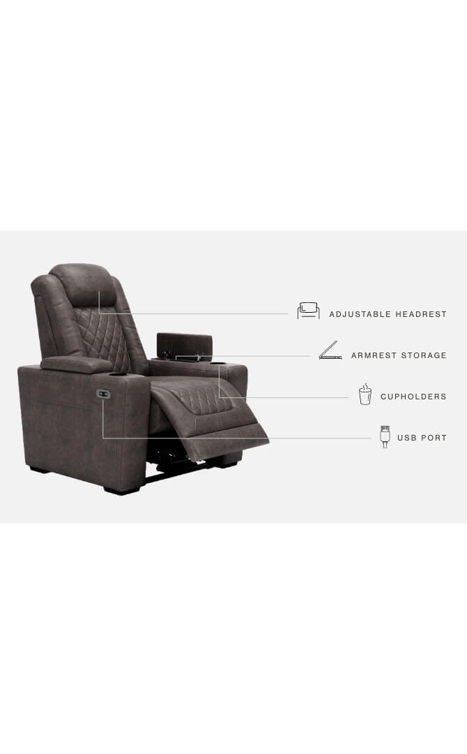 HyllMont PWR Recliner/ADJ Headrest