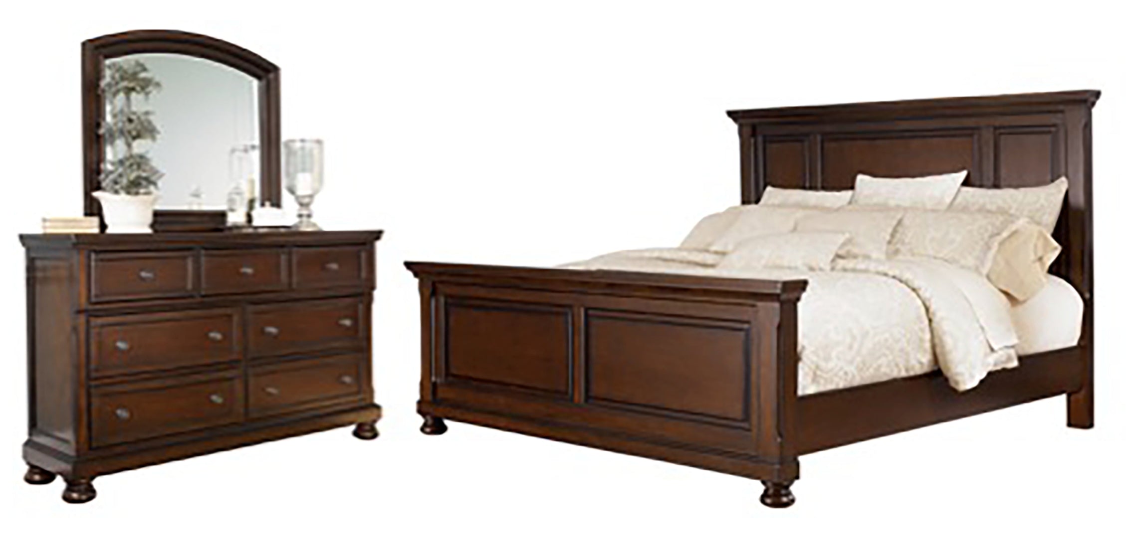 Porter Brown Panel Bedroom Set