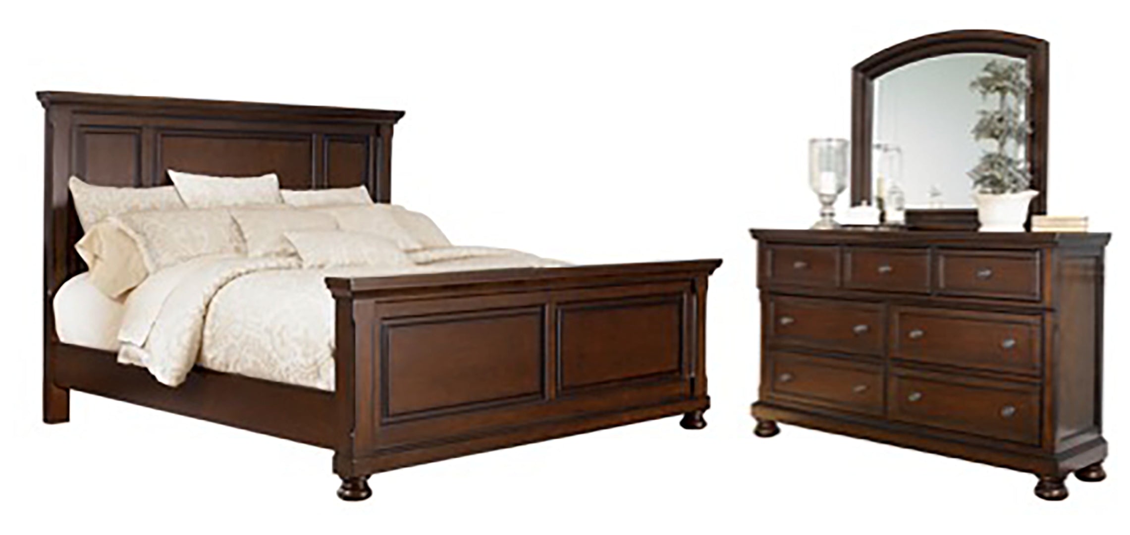 Porter Brown Panel Bedroom Set