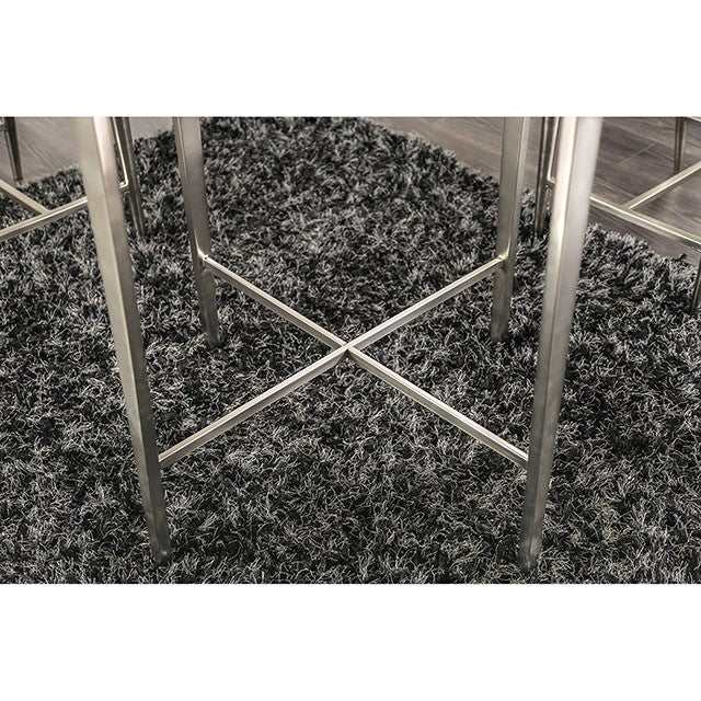 Abner Silver Counter Height Table