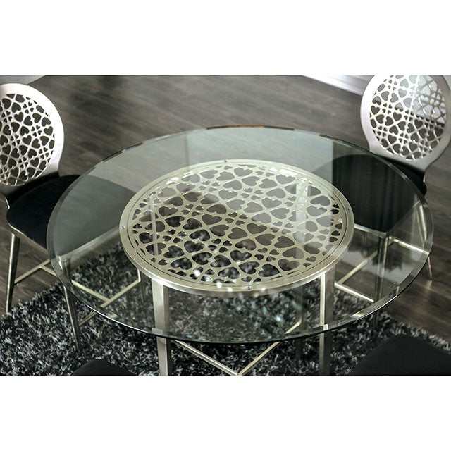 Abner Silver Counter Height Table