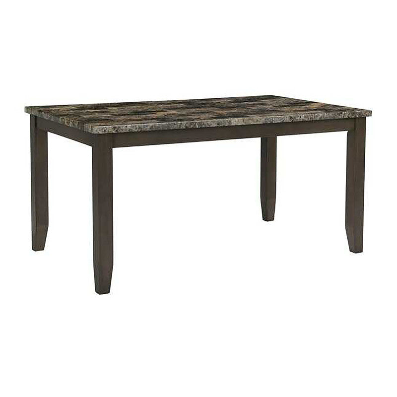 Adia Brown 7 Pc. Dinning Table Set