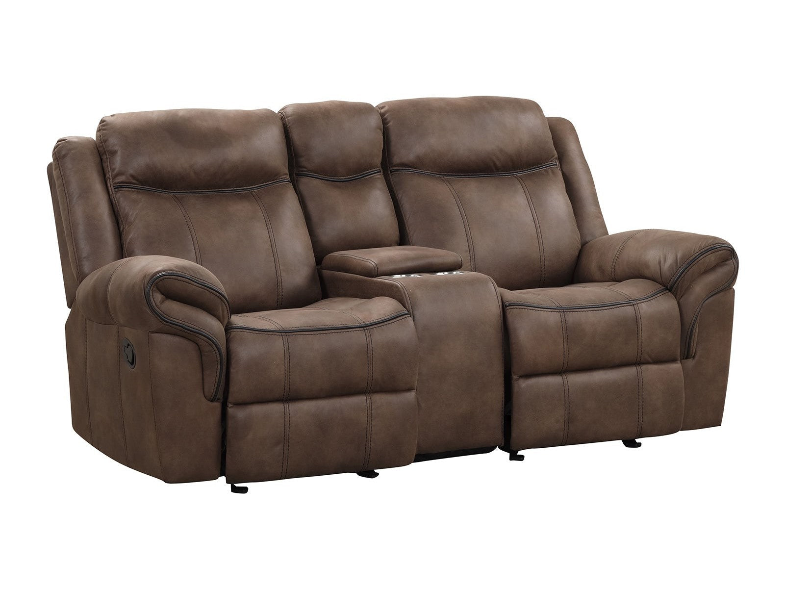 Agata Brown Loveseat