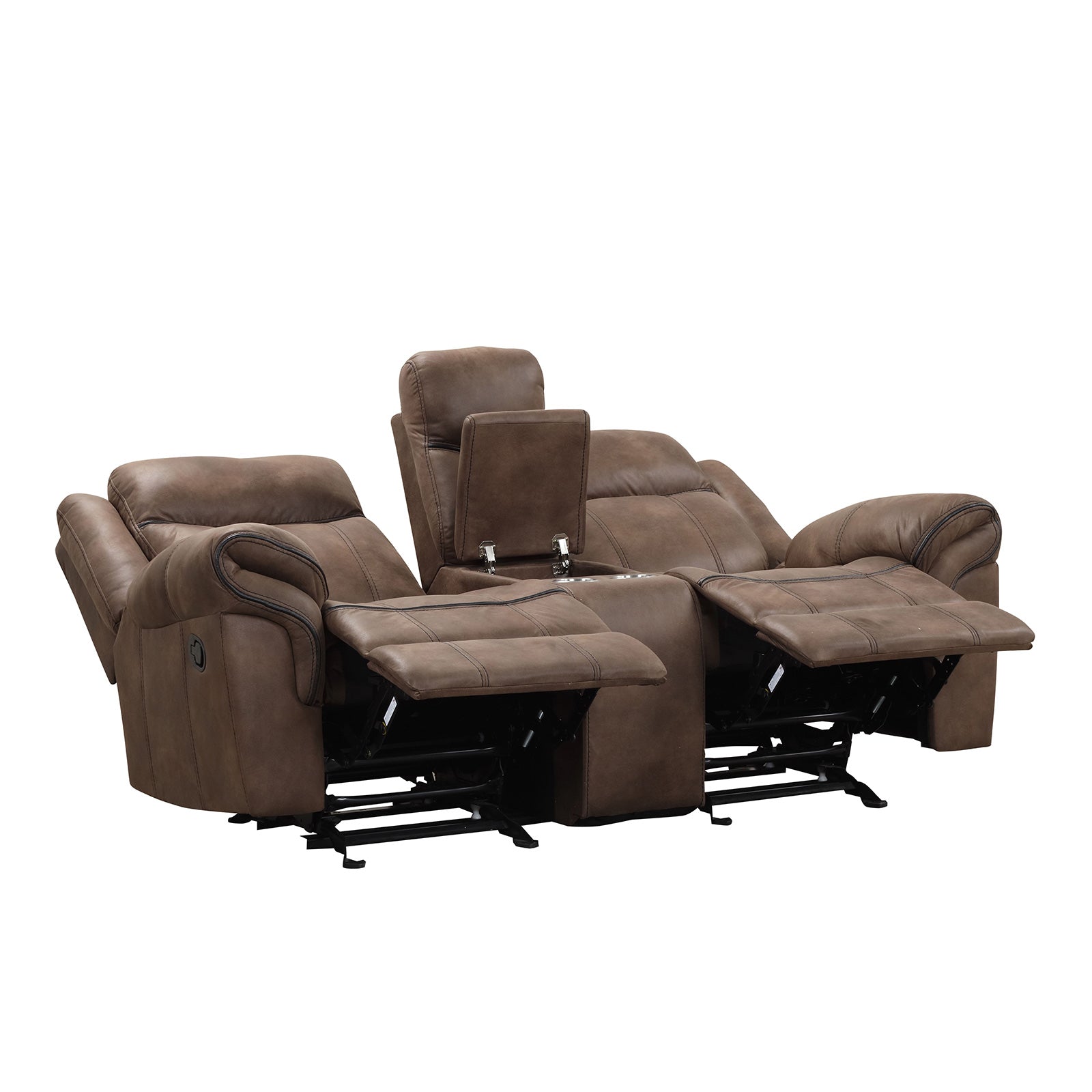 Agata Brown Loveseat