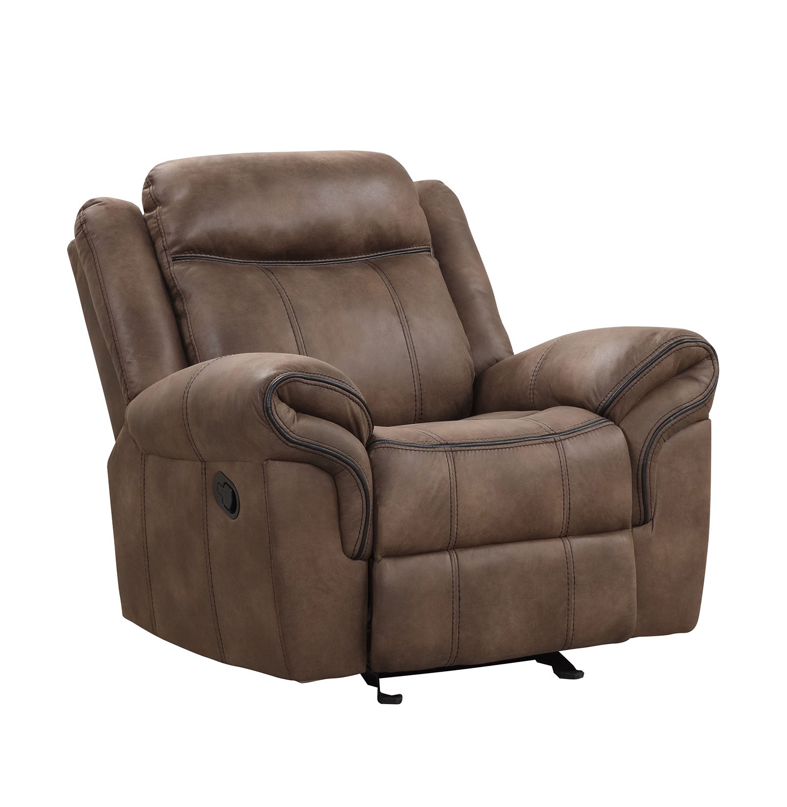 Agata Brown Sofa & Loveseat & Chair