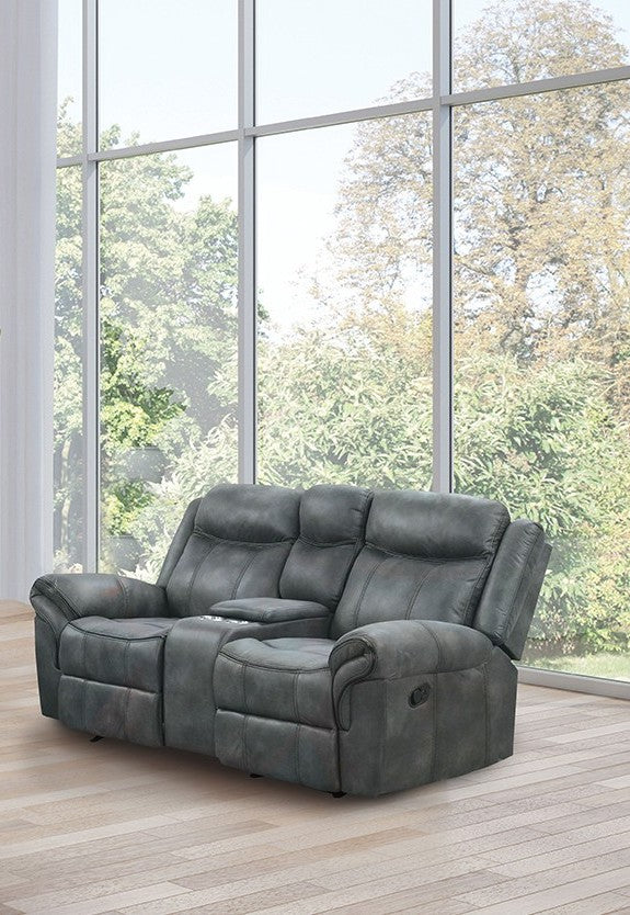 Agata Dark Gray 2 Pc. Living Room Set