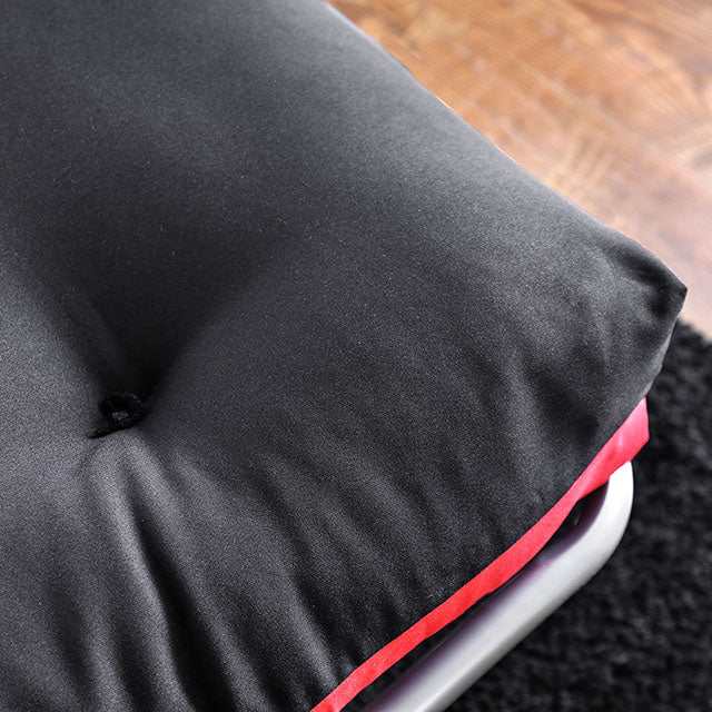 Aksel Black/Red Futon Mattress