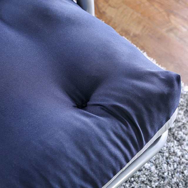 Aksel Gray/Navy Futon Mattress
