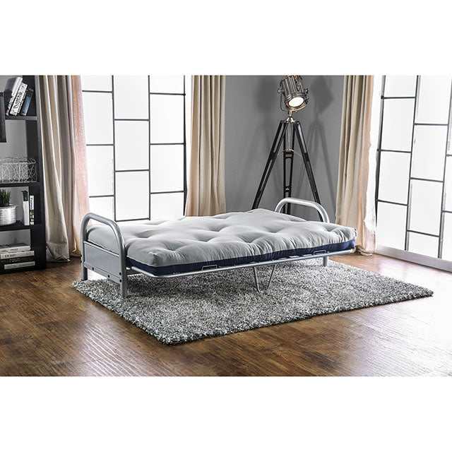 Aksel Gray/Navy Futon Mattress
