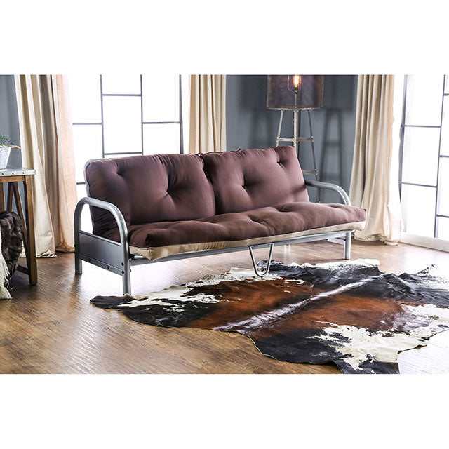 Aksel Khaki/Brown Futon Mattress