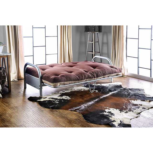 Aksel Khaki/Brown Futon Mattress