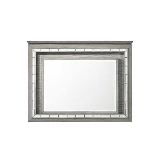 Alanis Gray Mirror w/ LED Light