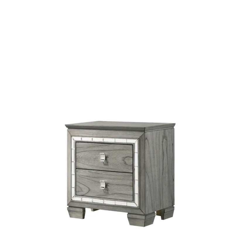 Alanis Gray Nightstand