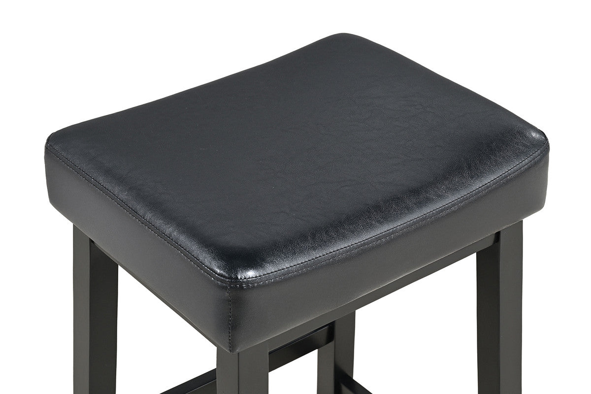 Albergo Black 3 Pc. Bar Table Set