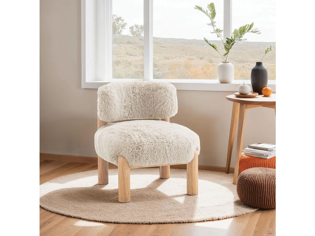 Alcoba Taupe Accent Chair