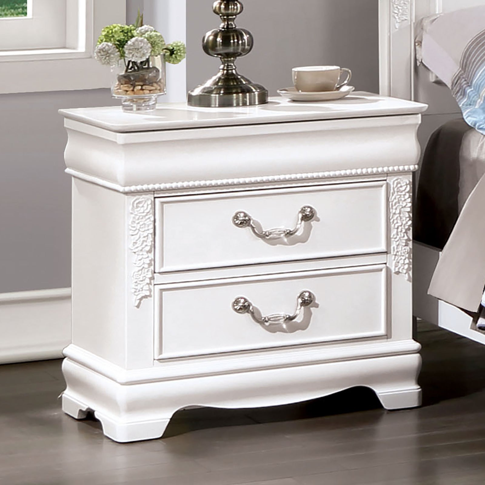 Alecia White 4 Pc. Twin Bedroom Set