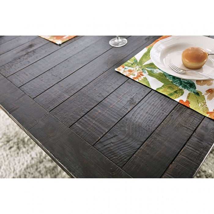 Alfred Antique Black Dining Table