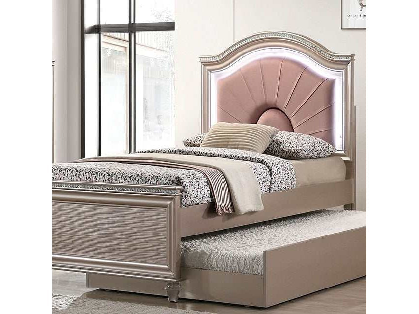Allie Rose Gold Full Bed