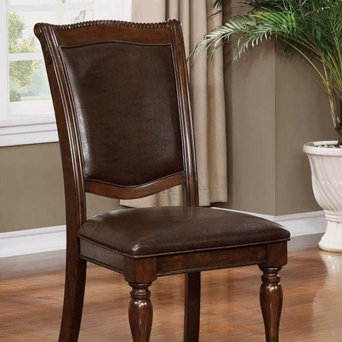 Alpena Brown Cherry & Espresso Side Chair (Set of 2)