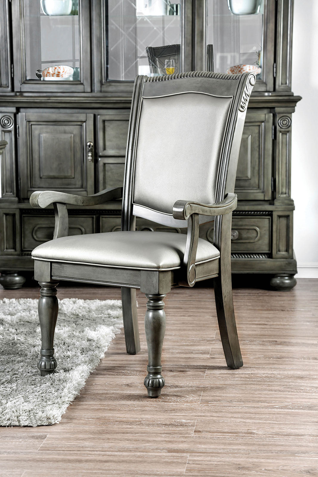 Alpena Gray 7 Pc. Dining Room Set