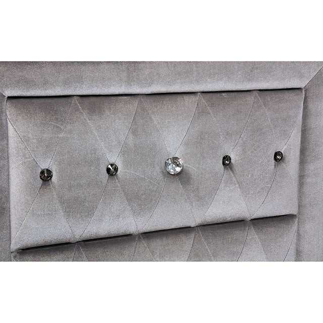 Alzir Gray Nightstand