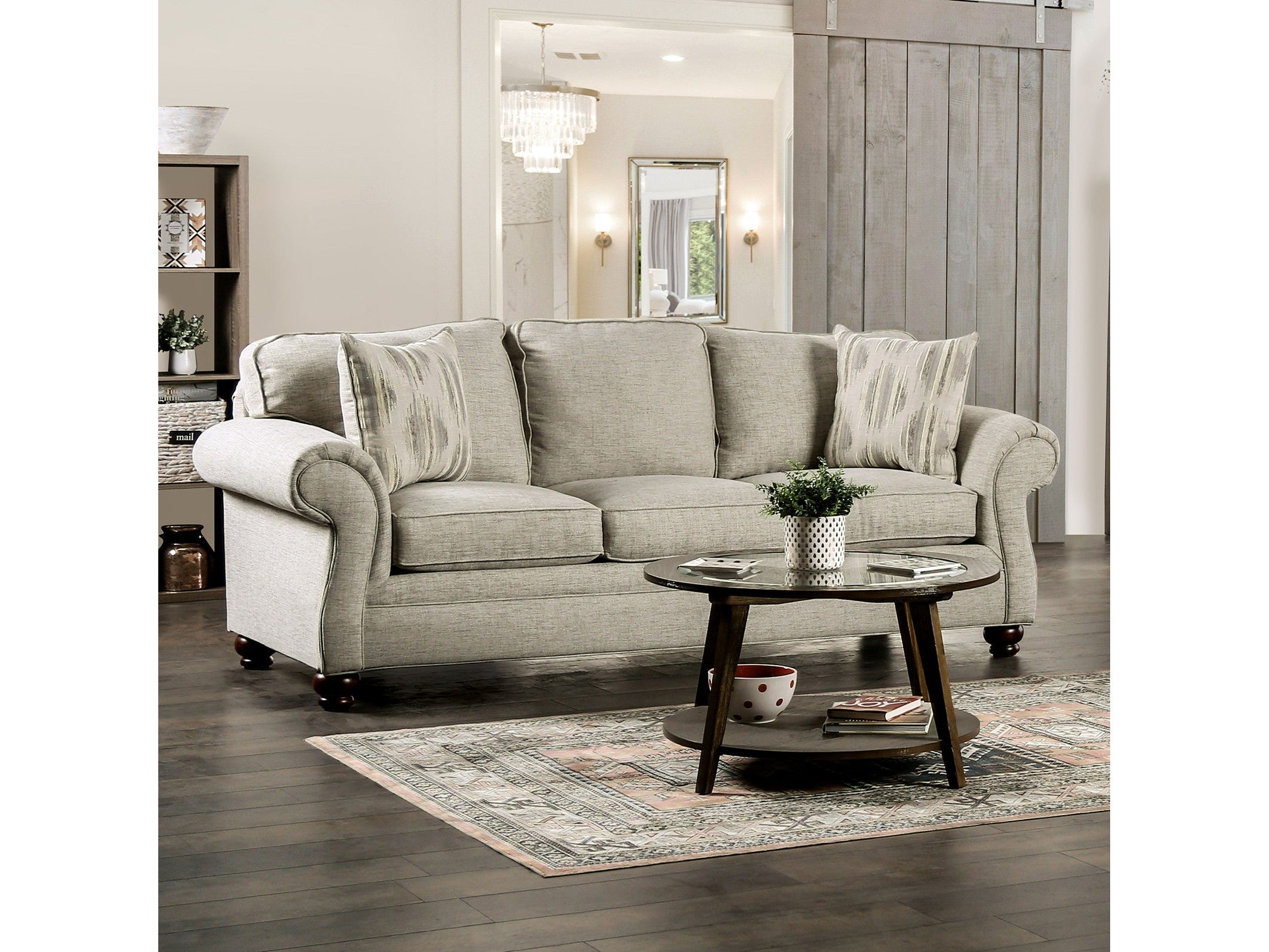 Amaya Cream Sofa
