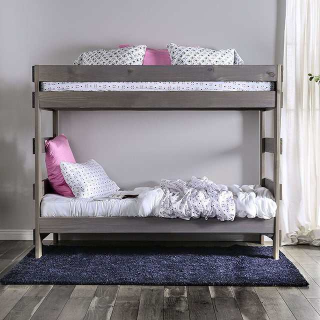 Ampelios Gray T/T Bunk Bed