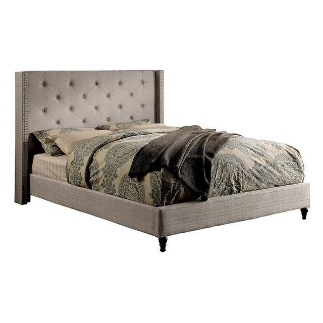 Anabelle Warm Gray Eastern King Bed