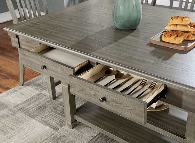 Anaya Gray Counter Height Table