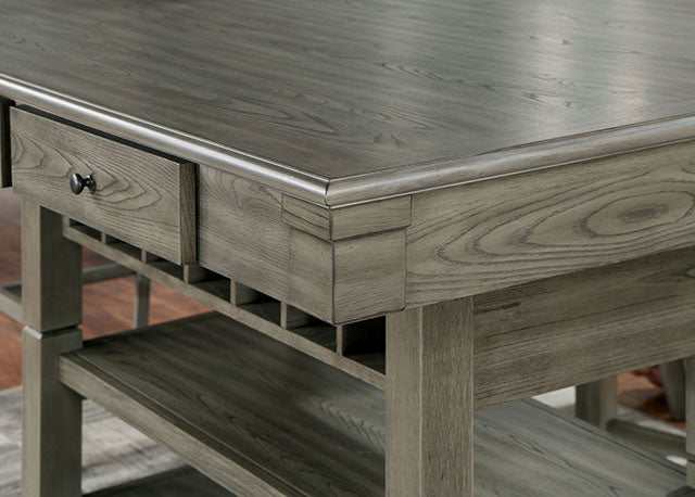 Anaya Gray Counter Height Table