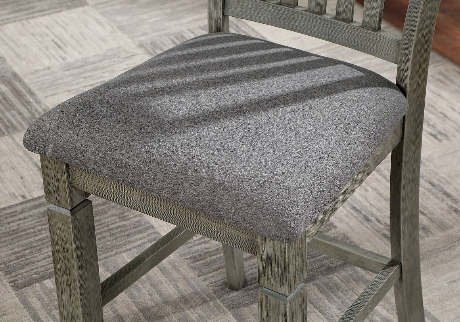 Anaya Gray/Light Gray 7 Pc. Counter Height Table Set