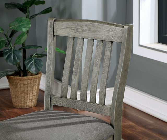 Anaya Gray/Light Gray Counter Height Chair (Set of 2)/Lt.