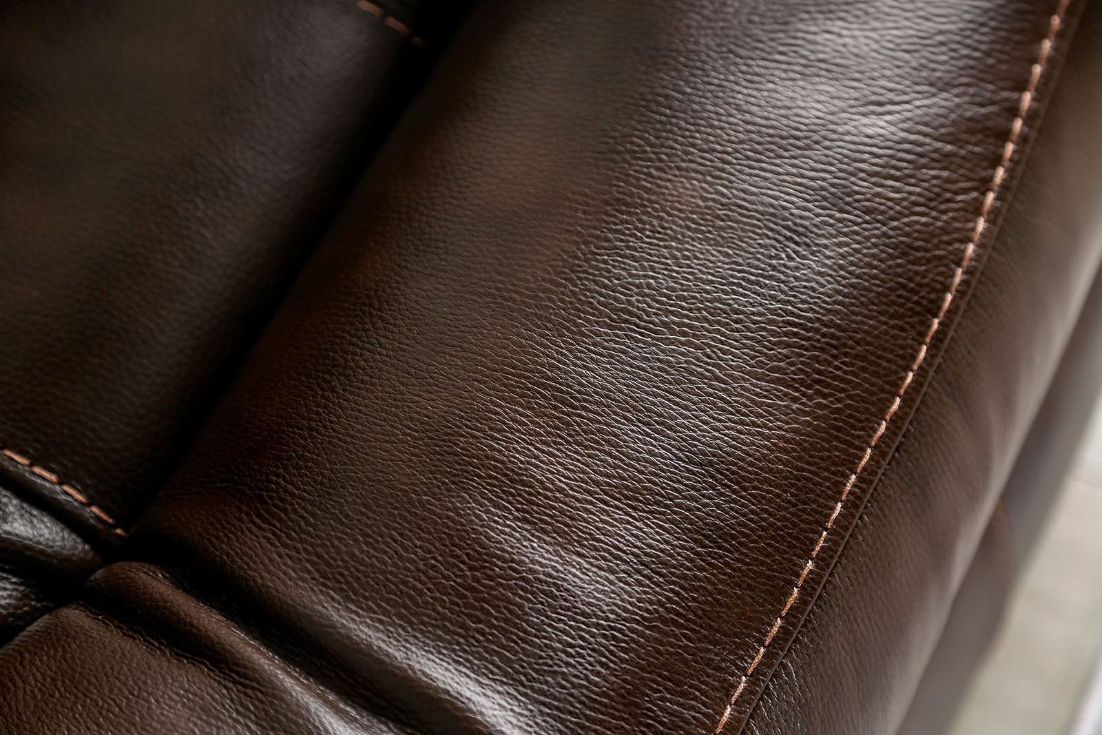 Antenor Brown Top Grain Leather Match Power Reclining Sofa & Loveseat