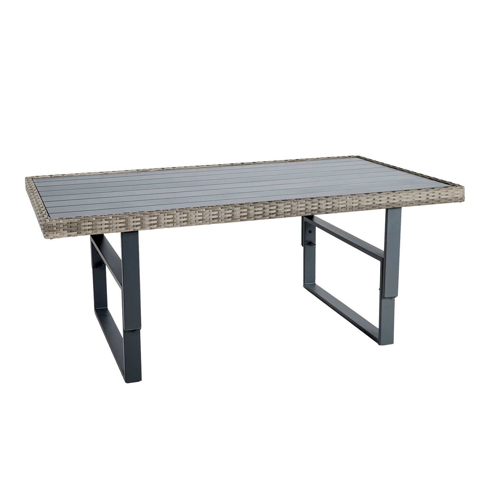 Antigua Gun Metal/Brown/Gray 6 Piece Patio Set