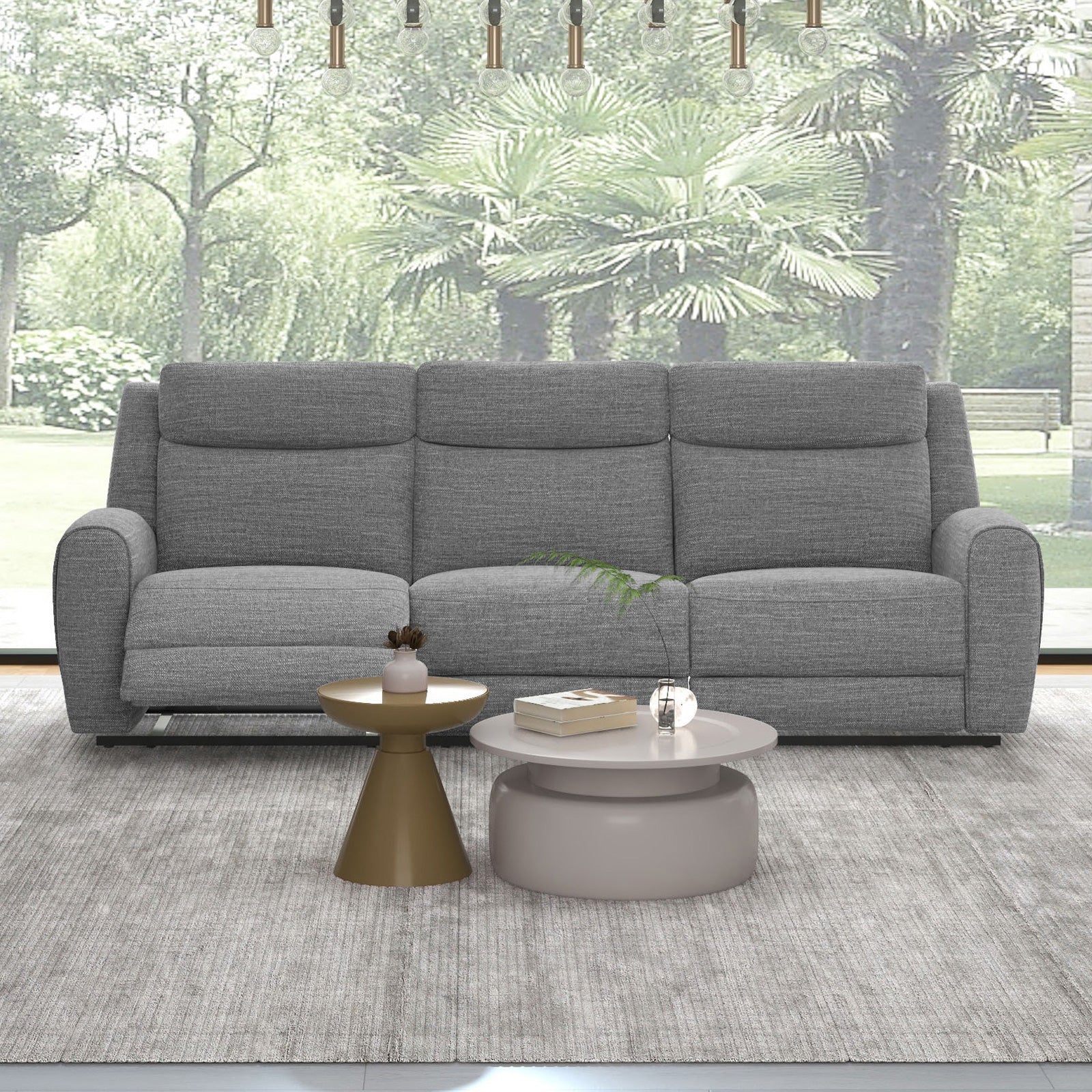Antonius Gray Sofa & Loveseat