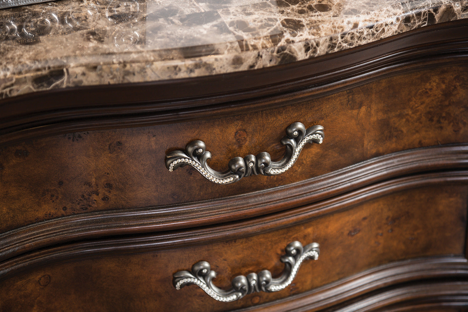 Aquilina Cherry/Oak Nightstand