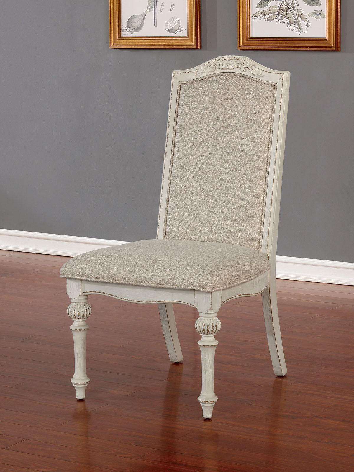 Arcadia Antique White 7 Pc. Dining Room Set